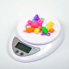 5kg/1g Portable Digital Scale LED Electronic Scales Postal Food Balance Measuring Weight Kitchen LED Electronic Scales - as pic