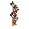 Vertical Z wine rack/wine rack wall mounted/Solid wood wine rack /Home wine rack/Living room wine rack - as Pic