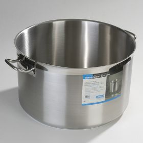 Carlisle Versata Select Commercial Grade 18-10 Heavy Duty 60 qt Stainless Steel Kitchen Stock Pot