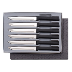 Rada Cutlery Utility Steak Knives Gift Set – Stainless Steel Knife , Set of 6