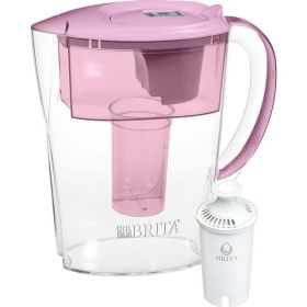 6 Cup Purple Denali Water Filter Pitcher with 1 Brita Standard Filter - Purple