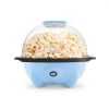 4.5 Qt. Stirring Electric Popcorn Popper, Lid, Serving Bowl & Convenient Storage, 18 Cups – Sky Blue - New - 3 lbs. - Blue