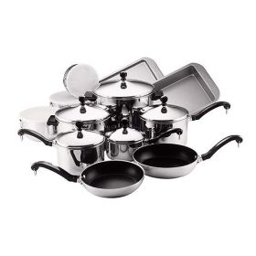 17pc Classic Series Cookware Set