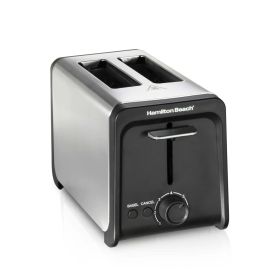 Hamilton Beach 2 Slice Toaster with Wide Slots, Bagel Function, Toast Boost, Stainless, New, 22997F - Hamilton Beach