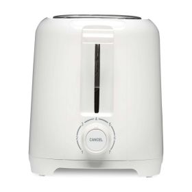 Proctor Silex 2 Slice Toaster, Wide-Slots, Shade Selector, Toast Boost, Auto Shut-off and Cancel Button, White, 22216 - Proctor Silex