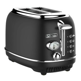 Chef's Choice Gourmezza 2-Slice Toaster, Matte Black - Chef'sChoice