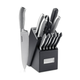 Cuisinart C77SS-13P Graphix Collection 13-Piece Stainless Steel Cutlery Block Set - Cuisinart