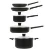 Aluminum Nonstick Midweight 13pcs Cookware Set Dishwasher Safe - 13pcs