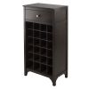 Ancona Modular Wine Cabinet with One Drawer & 24-Bottle - 92738