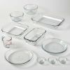 Glass Baking Dish Set, 11 Piece Glass Bakeware Set - Clear