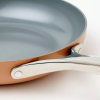 2pk (8" & 10") Aluminum Nonstick Frypan Set - Terracotta Orange