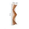 Vertical Z wine rack/wine rack wall mounted/Solid wood wine rack /Home wine rack/Living room wine rack - as Pic